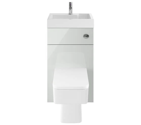 Nuie Athena 503 X 360mm Floor Standing WC Unit And Basin 9 Nuie Athena 503 X 360mm Floor Standing WC Unit And Basin - Image 7