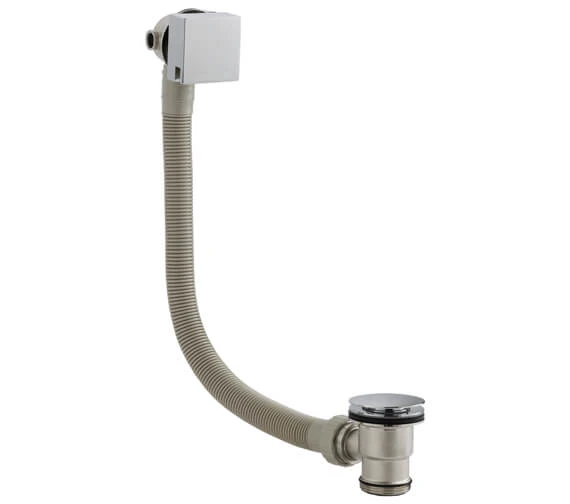 Nuie Slimline Freeflow Chrome Bath Filler 3 Nuie Slimline Freeflow Chrome Bath Filler