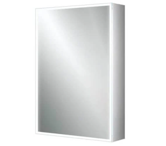 HIB Qubic 50 Single Door LED Aluminium Cabinet 500 X 700mm 4 HIB Qubic 50 Single Door LED Aluminium Cabinet 500 X 700mm - Image 2