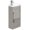 Essential Nevada Single Door Vanity Unit And Basin - 400mm Width -Shower Room M700 2023 6 26 8 32 57 891