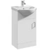 Nuie Mayford 450mm Wide Floor Standing White Cabinet With Basin 1 Nuie Mayford 450mm Wide Floor Standing White Cabinet With Basin -Shower Room M700 2023 6 7 7 45 51 932
