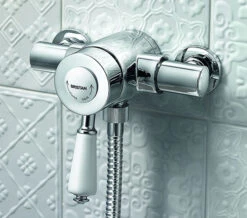 Bristan Colonial Thermostatic Chrome Shower Valve With Adjustable Riser Kit -Shower Room M700 2023 6 8 15 52 59 847