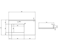 Roper Rhodes Hampton Under Slung Worktop -Shower Room M700 2023 7 11 11 17 52 774