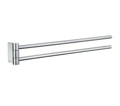 Smedbo Air 440mm Swing Arm Chrome Towel Rail