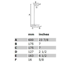 Smedbo Outline Lite Free Standing Polished Stainless Steel Toilet Roll Holder Square Base 7 Smedbo Outline Lite Free Standing Polished Stainless Steel Toilet Roll Holder Square Base -Shower Room QS S244 2 mn