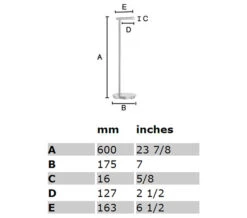 Smedbo Outline Lite Free Standing Polished Stainless Steel Toilet Roll Holder Round Base 7 Smedbo Outline Lite Free Standing Polished Stainless Steel Toilet Roll Holder Round Base -Shower Room QS S251 2 mn