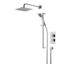 Roper Rhodes Event Square Concealed Dual Function Shower Set Chrome