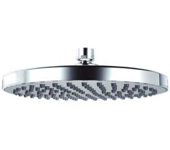 IMEX Levo Chrome Rigid Riser Set With Diverter And Round Shower Head 9 IMEX Levo Chrome Rigid Riser Set With Diverter And Round Shower Head -Shower Room QS V15227 3 mn