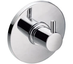 Flova Levo Diamond Chrome Finish Concealed Shut Off Valve With 3 Way Diverter