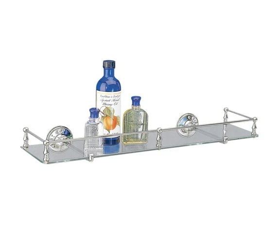 Miller Stockholm Glass Shelf With Guard Rail 500mm - 602C 6 Miller Stockholm Glass Shelf With Guard Rail 500mm - 602C - Image 4