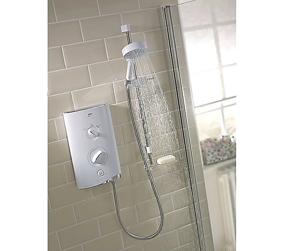 Mira Sport Thermostatic Electric Shower 9.8 KW White And Chrome - 1.1746.006 6 Mira Sport Thermostatic Electric Shower 9.8 KW White And Chrome - 1.1746.006 - Image 4