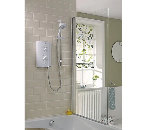 Mira Sport Thermostatic Electric Shower 9.8 KW White And Chrome - 1.1746.006 3 Mira Sport Thermostatic Electric Shower 9.8 KW White And Chrome - 1.1746.006