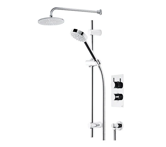 Roper Rhodes Event Round Dual Function Shower System Chrome With Fixed Head 3 Roper Rhodes Event Round Dual Function Shower System Chrome With Fixed Head