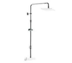 Roper Rhodes Adjustable Chrome Rigid Riser Rail With Diverter - SVARM07