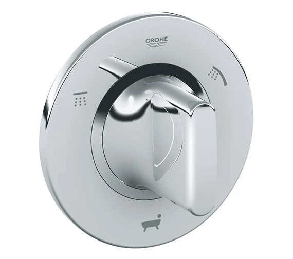 Grohe Ondus 5 Way Diverter Trim Without Concealed Body Chrome 3 Grohe Ondus 5 Way Diverter Trim Without Concealed Body Chrome