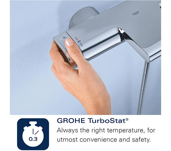 Grohe Veris F Digital Chrome Controller And Shower Diverter 5 Grohe Veris F Digital Chrome Controller And Shower Diverter - Image 3