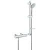 Grohe Grohtherm 1000 Thermostat Chrome Shower Mixer Valve With Euphoria Shower Set 1 Grohe Grohtherm 1000 Thermostat Chrome Shower Mixer Valve With Euphoria Shower Set -Shower Room QS V28706 1 mn