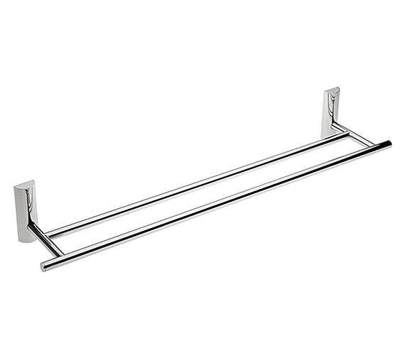Tre Mercati Twiggy 600mm Chrome Towel Rail 4 Tre Mercati Twiggy 600mm Chrome Towel Rail - Image 2