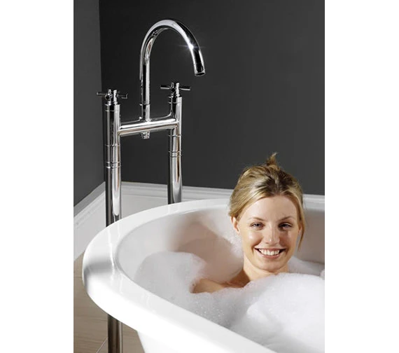 Hudson Reed Tec Bath Mixer Tap With Small Swivel Spout 17 Hudson Reed Tec Bath Mixer Tap With Small Swivel Spout - Image 15