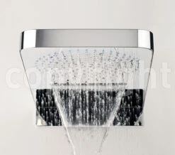 Crosswater Revive Waterfall Fixed Shower Chrome Head - FH2000C -Shower Room QS V41366 3 mn