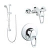 Deva Lace Manual Chrome Shower Valve With Single Function Kit - Laccmanm02 1 Deva Lace Manual Chrome Shower Valve With Single Function Kit - Laccmanm02 -Shower Room QS V48096 1 mn