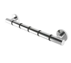 Croydex Grab N Grip Straight Chrome Grab Bar -Shower Room QS V55352 1 mn