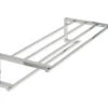 Vado Level Chrome Towel Shelf With Rail -Shower Room QS V58850 1 mn