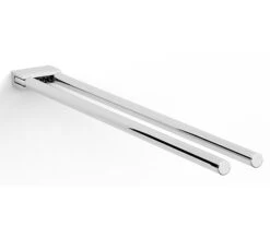 Essential Urban Swivel 450mm Chrome Towel Rail