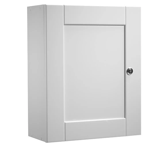 Roper Rhodes Medicab Lockable Single Door Wall Cabinet White 334mm - MED340 4 Roper Rhodes Medicab Lockable Single Door Wall Cabinet White 334mm - MED340 - Image 2