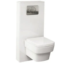 IMEX Echo White Gloss 550 X 1150mm Concealed Cistern Cover