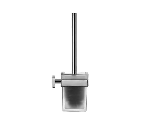 Duravit Karree Wall Mounted Chrome Brush Set - 0099571000 4 Duravit Karree Wall Mounted Chrome Brush Set - 0099571000 - Image 2