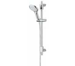 Bristan Evo Chrome Finish Adjustable Shower Kit With Multi Function Rub Clean Handset