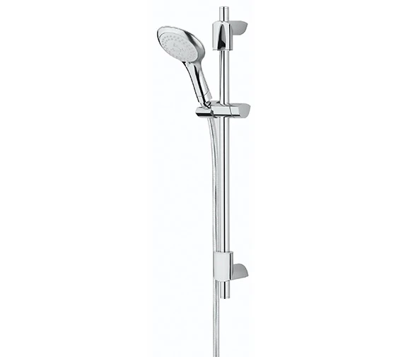 Bristan Evo Chrome Finish Adjustable Shower Kit With Multi Function Rub Clean Handset 3 Bristan Evo Chrome Finish Adjustable Shower Kit With Multi Function Rub Clean Handset